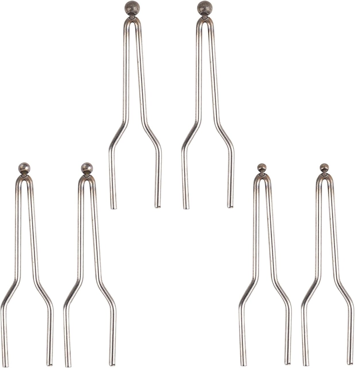 6 Pack Wood Burning Ball Tips Pyrography Wire Tip Engraving Adjustable Nibs for Machine